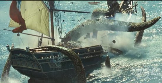 挪威海怪真身：一口能将一艘船吞没