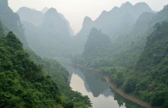 黑水河风景 图：新浪博主/lix318
