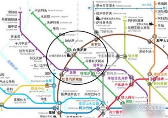 莫斯科地铁路线