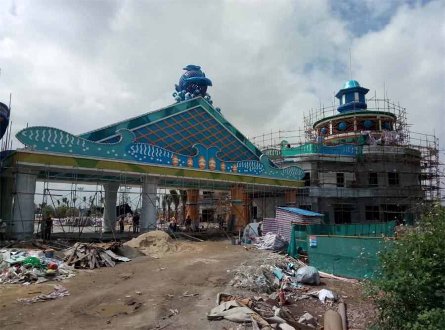 玉林克拉湾水上乐园下月建成开放