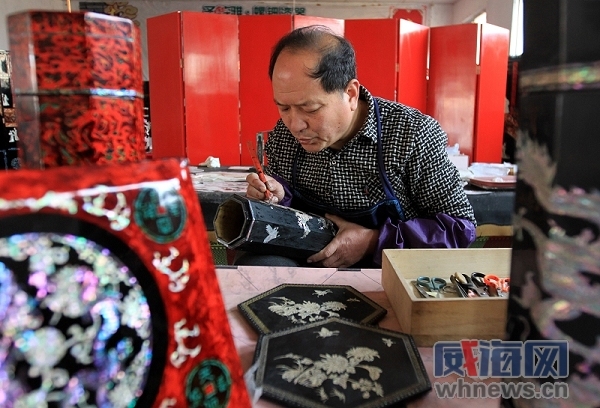 威海非遗文化作品展示:非遗赋韵 传承匠心