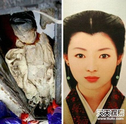 十大千年古尸复原照：“香妃”原来长这样