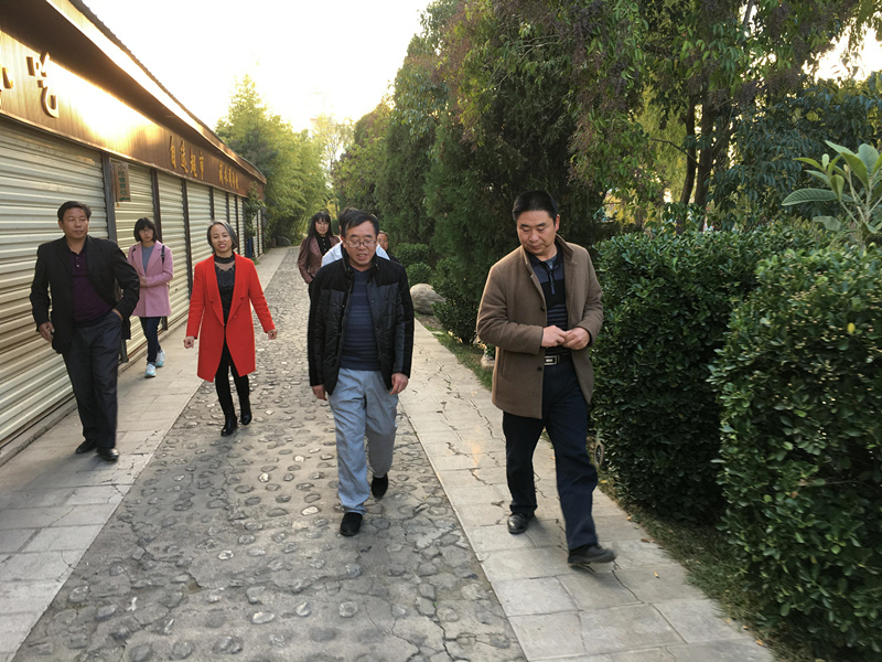 昭通市旅发委到昭阳区调研A级景区创建及旅游厕所建设工作