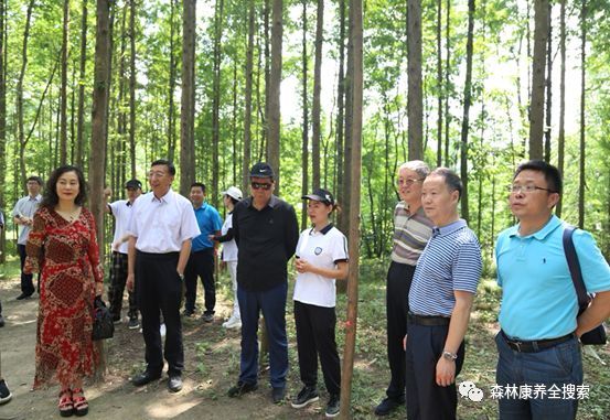 中国林学会赵树丛理事长来四川调研自然教育工作